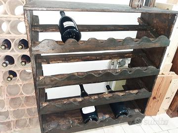 Mobile Portabottiglie Artigianale di Pregio