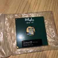 Cpu pentium 3 vintage con dissipatore originale