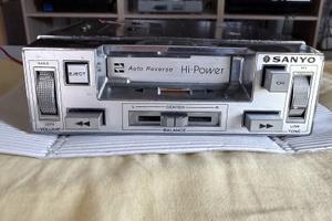 Lettore Cassette Sanyo FT 708 Auto Vintage