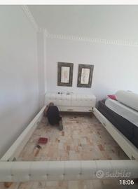 Letto King Size 180x200 Contenitore in Ecopelle