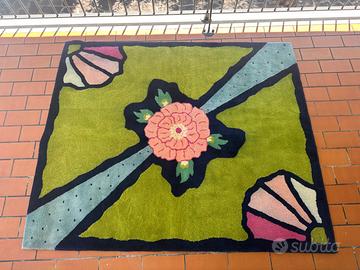 Tappeto hand tufting aventino 190 x 160 flower mad