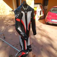 tuta moto 50 berik perfetta intera in pelle 