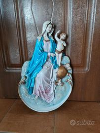 Capezzale in porcellana di Capodimonte Alparone