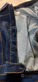Giubbino jeans mai indossato a metà prezzo