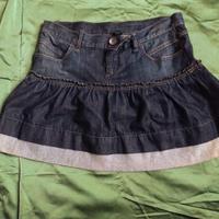 Minigonna vintage Benetton jeans mis. 44 nuova mai