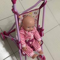 Passeggino con bambola