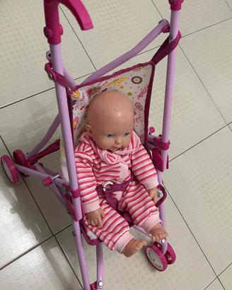Passeggino con bambola