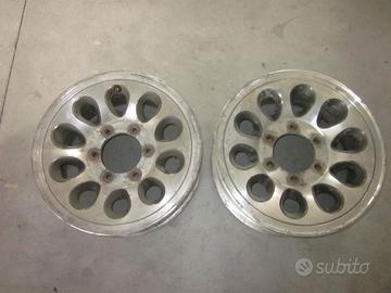 Coppia 2 Cerchi Mitsubishi Pajero 15x6