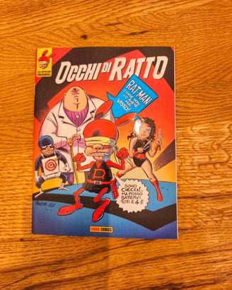 fumetto RatMan occhi di ratto limited edition 
