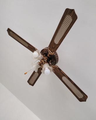 Ventilatore da soffitto con luce integrata