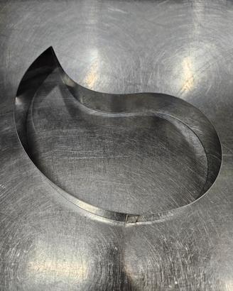 Stampo professionale goccia 30x14 INOX 