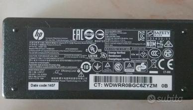 Caricabatteria HP originali per notebook 