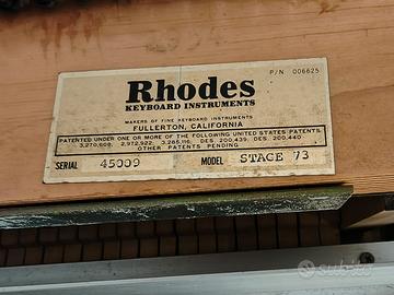 piano Fender Rodhes 73 Mark 1