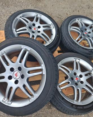 4 cerchi 16" + 4 gomme 185/50 4 stagioni AUDI a2