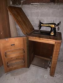 Lotto 4 Antiche macchine da cucire