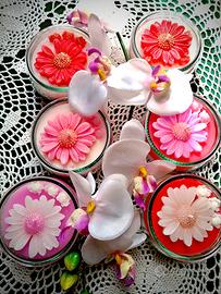 Candele homemade Profumate