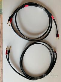 Naim cavi NAC A5 2x2 mt terminati banane Naim
