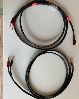 Naim cavi NAC A5 2x2 mt terminati banane Naim