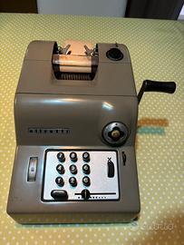 CALCOLATRICE VINTAGE OLIVETTI SUMMA 15