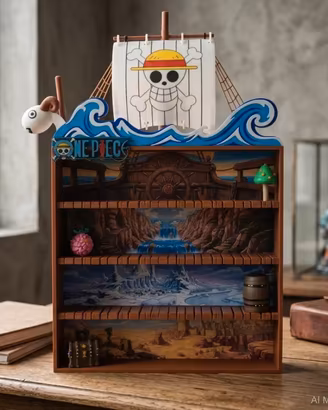 Espositore Going Merry One Piece Kinder Joy / Funk