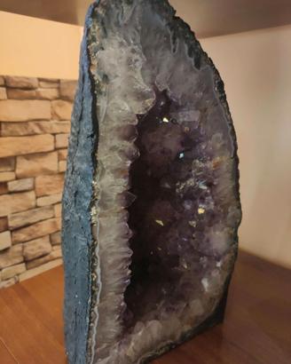 Geode di ametista cattedrale, 12 kg, 37x15x20 cm