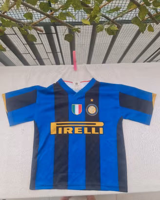 Inter maglietta ufficiale 2006/07 Nike TG 4 anni