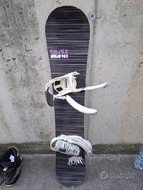 Kit Snowboard Completo Drake 153 + Union + Northwa