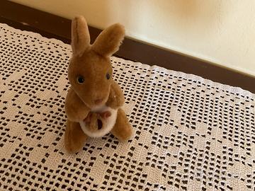 Peluche canguro con cucciolo