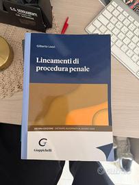 libro di LINEAMENTI PROCEDURA PENALE