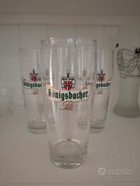 Bicchieri birra Konigsbacher