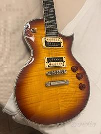 LTD - EC1000 Deluxe Amber Sunburst SEYMOUR DUNCAN