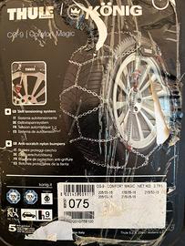 Catene da Neve König / Thule CG-9 Gruppo 075 NUOVE