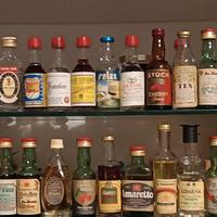 bottigliette d'alcool piccole da collezione 