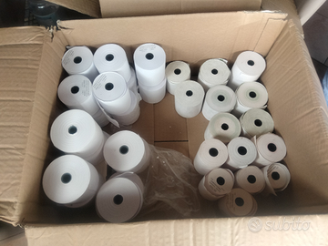 30 Rotoli per calcolatrice vari formati