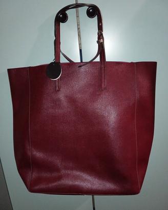 Borsa in pelle nuova