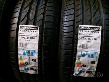 2 GOMME 205/45/16 83W BRIDFGESTONE ESTIVE