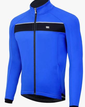 giacca ciclismo antivento termico