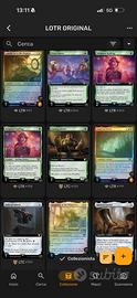 Carte MAGIC LOTR 2023 FOIL, FULL ART RARE MITICHE