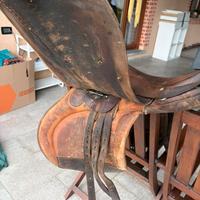 Sella Inglese in Cuoio - Usata