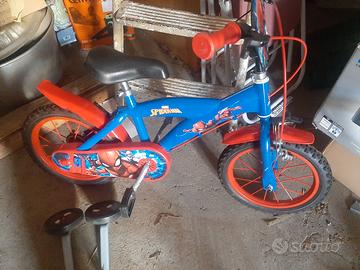 bici bambino spiderman "14"pollici
