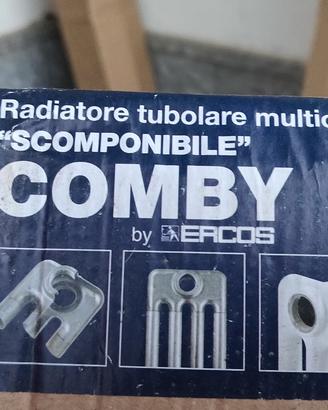 3 radiatori componibili mai usato comby ergos