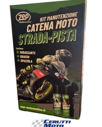 Kit manutenzione Catena moto STRADA - PISTA