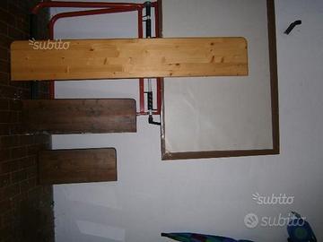 Mensoleinlegno-Tavolodadisegno-Scaffalaturainferro