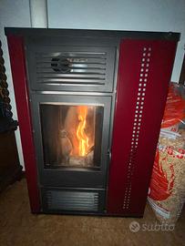 Stufa a pellet marchio Palladio - mod. Scozia 10Kw