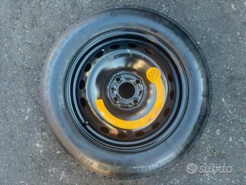 Ruotino di scorta Alfa Romeo Mito da 15