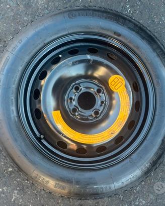 Ruotino di scorta Alfa Romeo Mito da 15