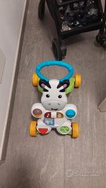 primi passi fisher price zebra 