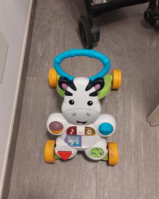 primi passi fisher price zebra 