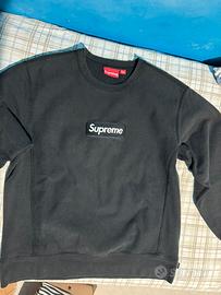 Felpa Supreme box logo tg L