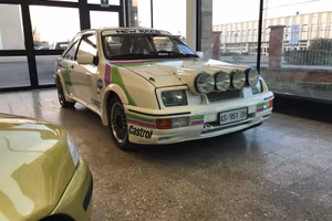 Ford Sierra Cosworth gruppo N reperto ex scuderia 